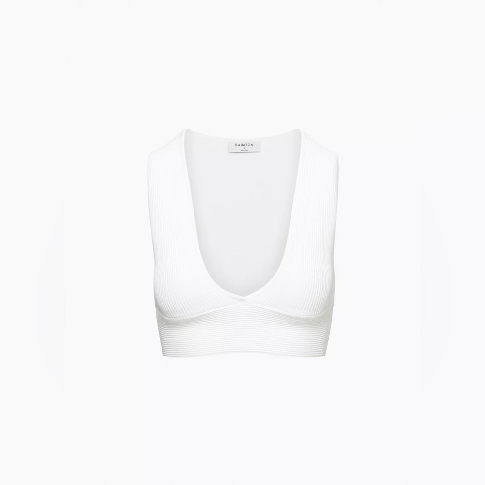 Aritzia Sculpt Knit Deep V Tank